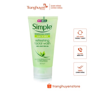 Sữa Rửa Mặt Dạng Gel Simple Kind To Skin