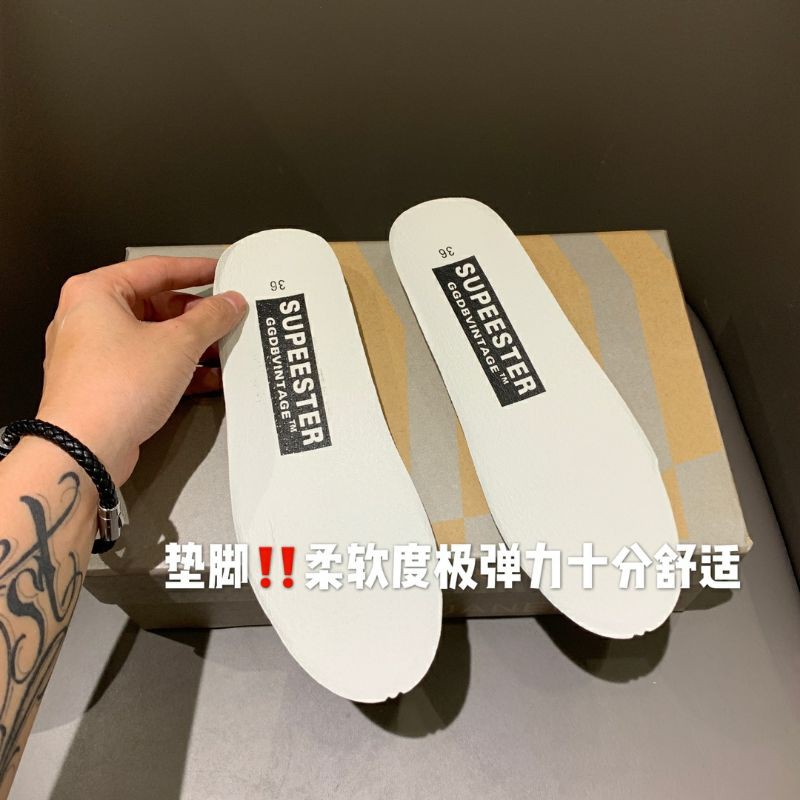 Giày thể thao nam Golden Goose Deluxe Brand độn đế 3cm GGDB