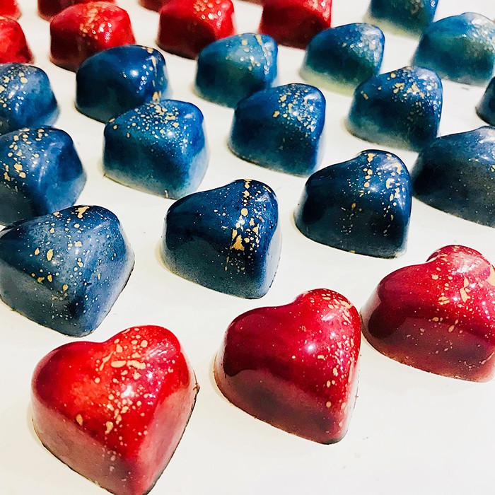 Quà tặng socola Đôi tim hẹn ước - Hộp 6 viên kèm túi quà sang trọng | BigBuy360 - bigbuy360.vn