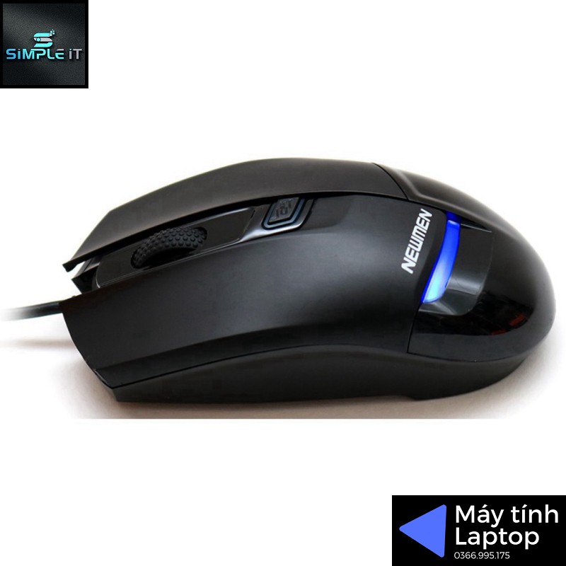 Chuột máy tính Gaming Newmen G10+ (Tùy chỉnh tốc độ chuột)
