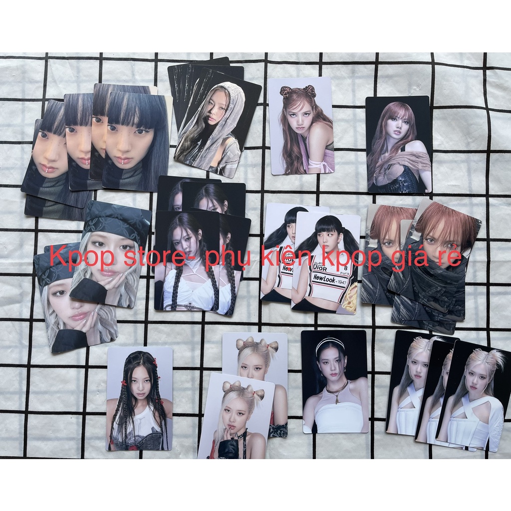 Card ảnh BLackPink Bornpink POB YG có sẵn