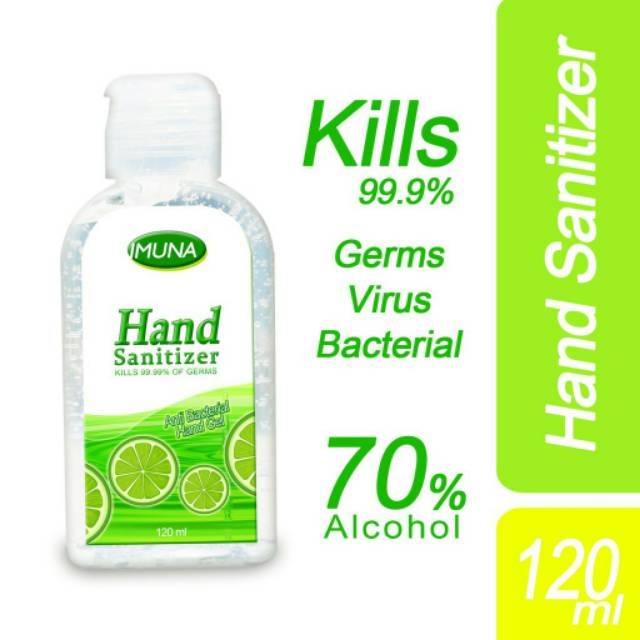 (hàng Mới Về) Gel Rửa Tay Diệt Khuẩn Corona Cồn 70% Virus 120ml