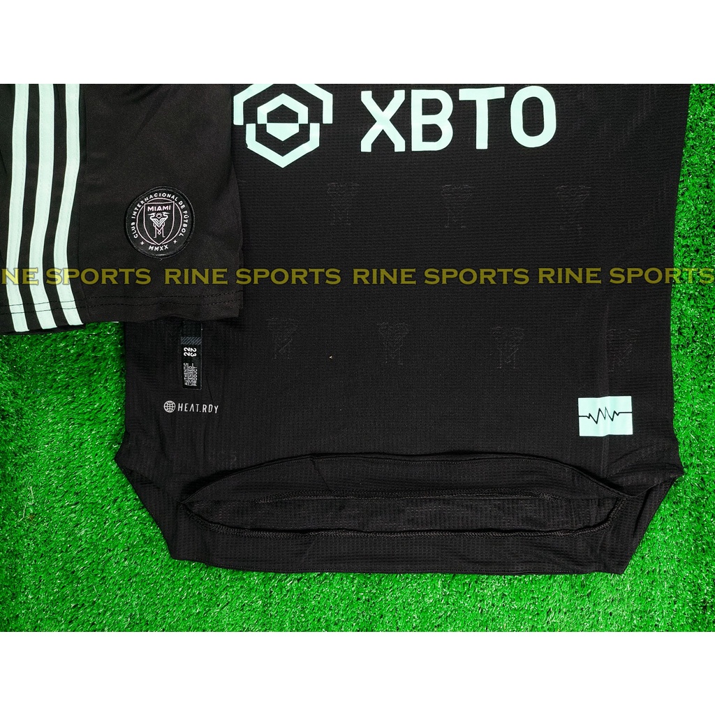 Bộ áo bóng đá miami đen super hàng thailand 2022-2023 Giống thi đấu