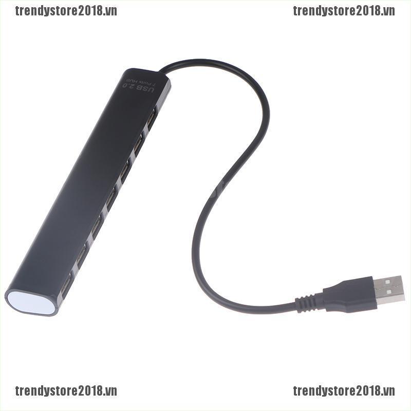 Bộ Chia 7 Cổng Usb 2.0 Tốc Độ Cao Có Công Tắc Mở Rộng | BigBuy360 - bigbuy360.vn