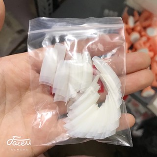 Móng tip form vuông,móng nối hàn quốc fom vuông