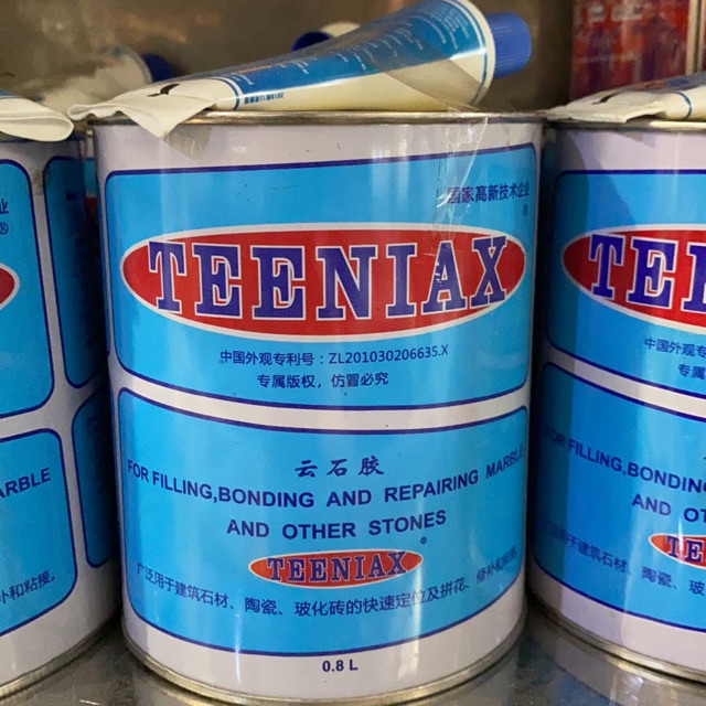 Keo dán đá 2 thành phần Teeniax 0.9L