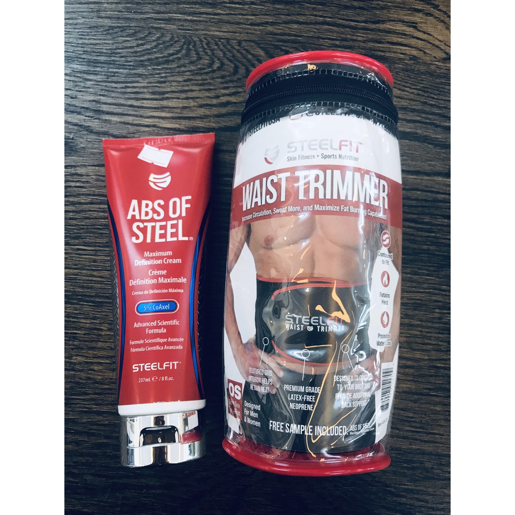 Đai Nịt Bụng Định Hình Eo WAIST TRIMMER STEELFIT