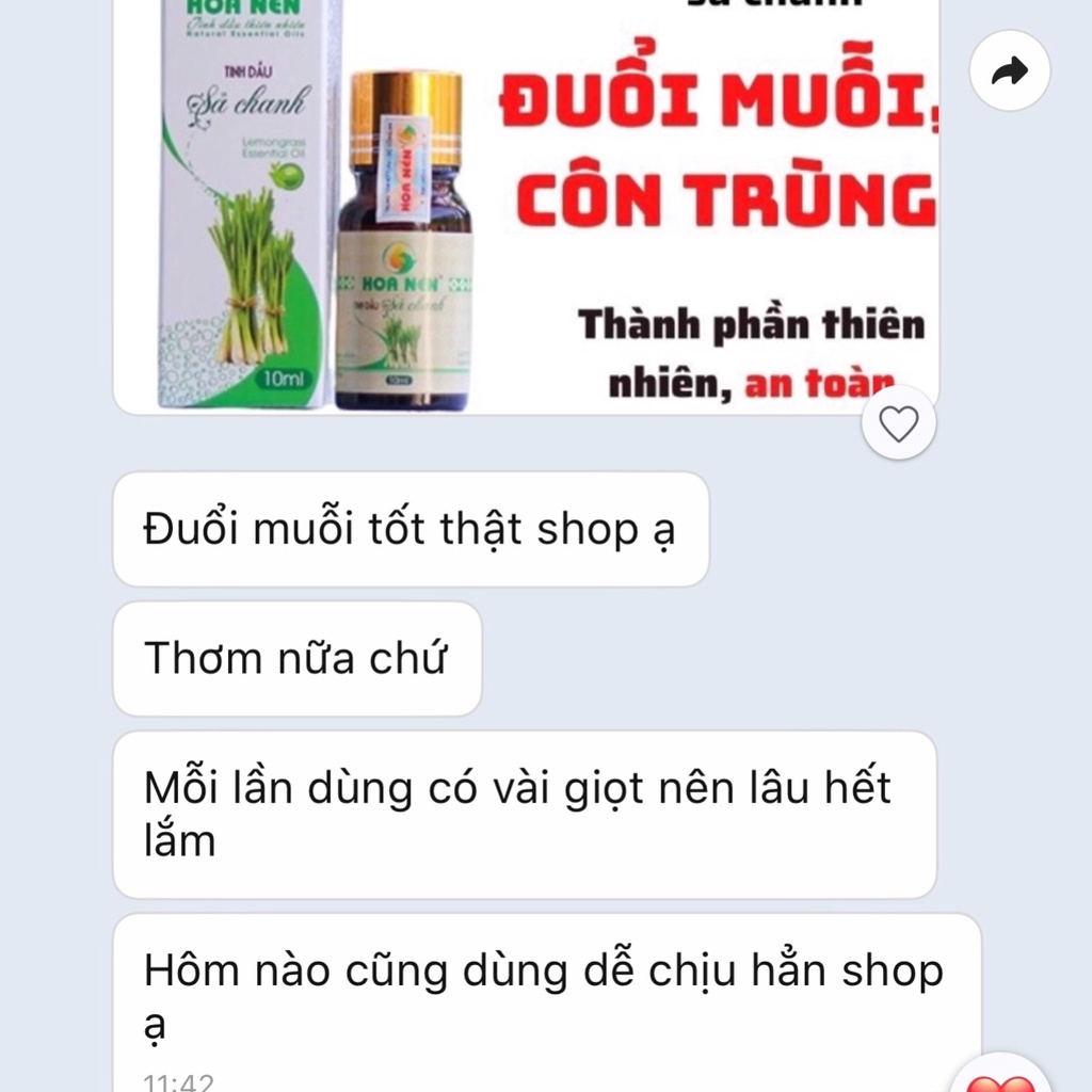 Tinh dầu thiên nhiên 10ml | Tự chọn mùi | Có kiểm nghiệm - Gomsumailinh