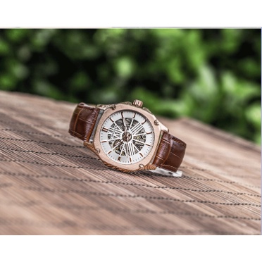 Đồng hồ cơ nam T-winner lộ máy