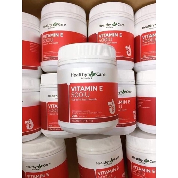 Viên uống Vitamin E 500IU Healthy Care Úc