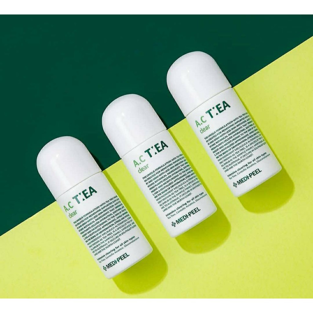 Thanh lăn giúp giảm viêm, mụn trứng cá và các vết ban hiệu quả MEDI PEEL A.C Tea Clear 50ml