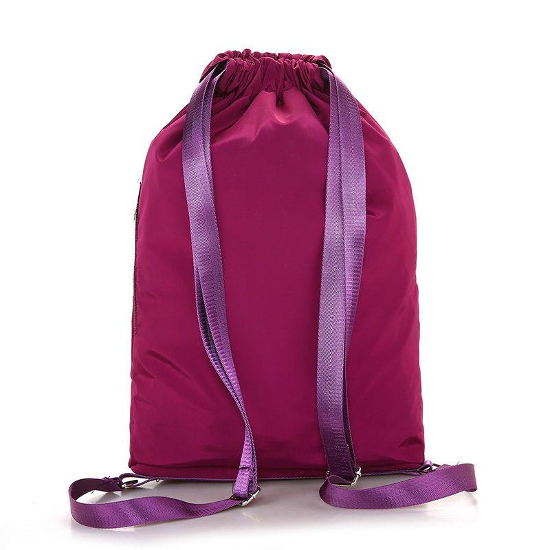 Ba Lô Dây Rút Bằng Vải Oxford Siêu Nhẹ Sức Chứa Lớn Cho Nữ