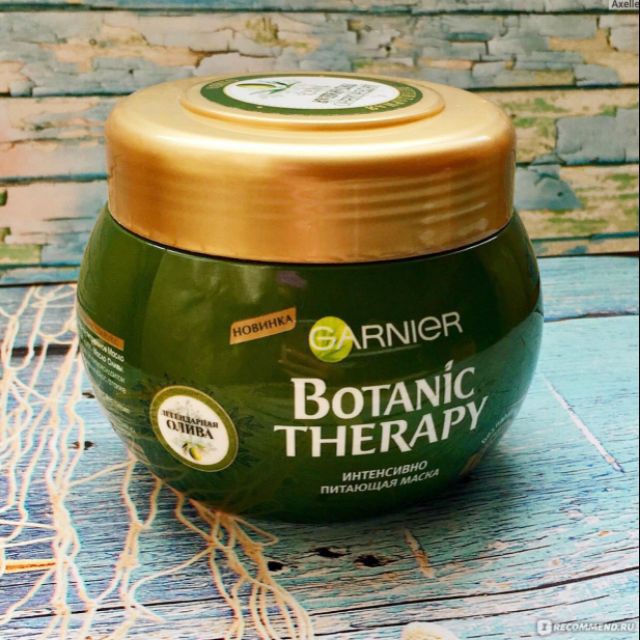 Kem ủ tóc tinh chất oliu Garnier Botanic Therapy