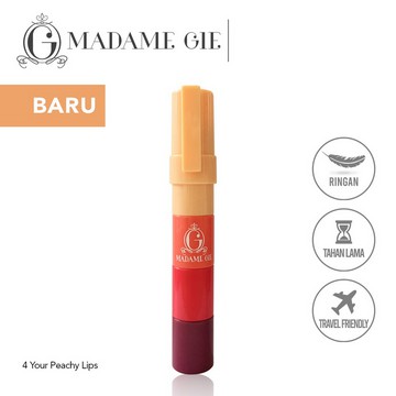(hàng Mới Về) Son Môi Trang Điểm Bốn Màu Madame Gie One | BigBuy360 - bigbuy360.vn