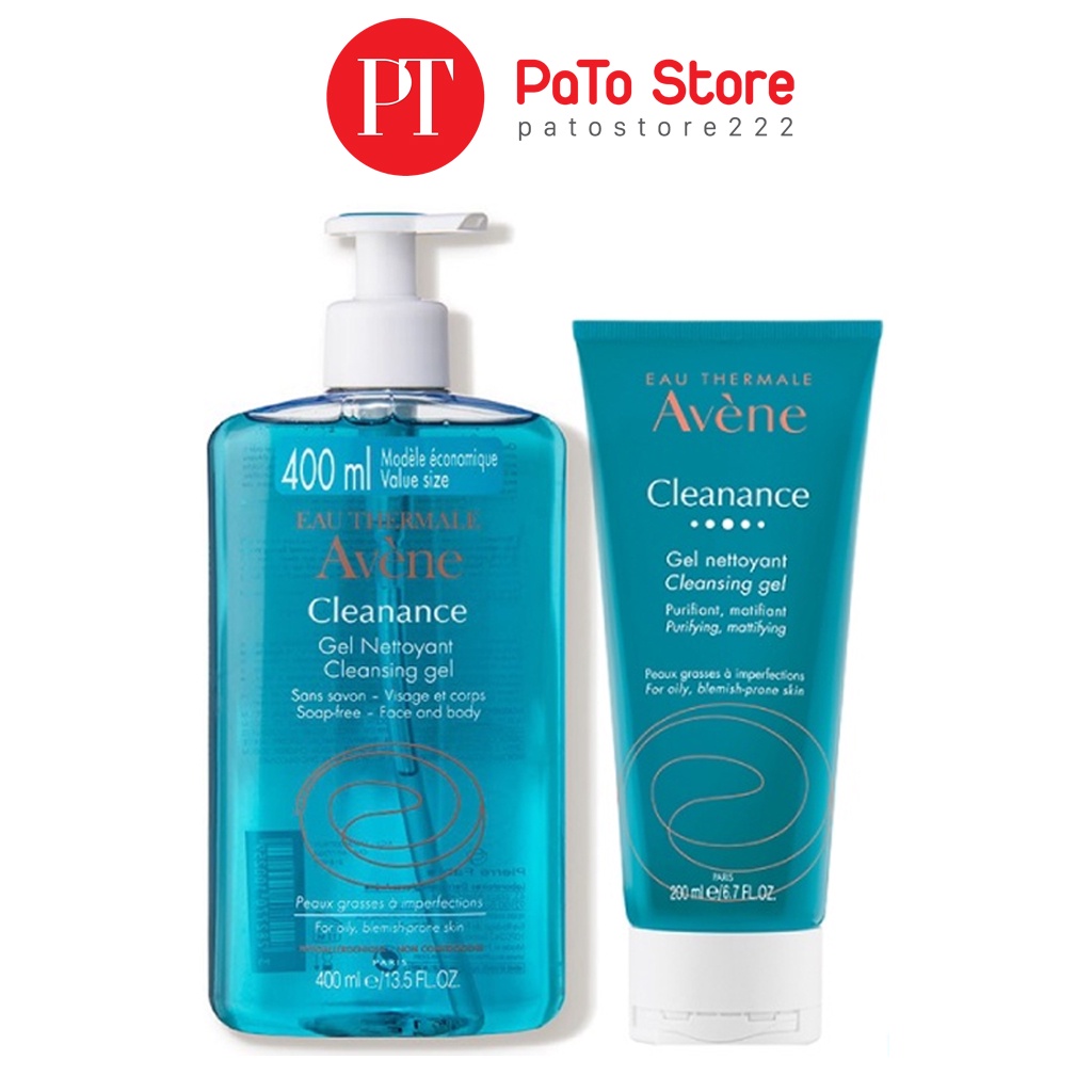 Sữa Rửa Mặt Avene Cleanance Cleansing Gel 200ml, 400ml