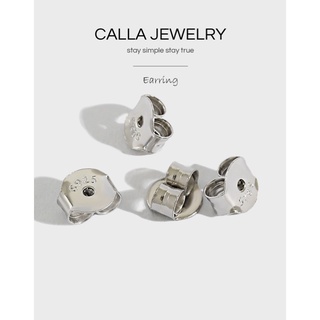 Combo 10 đôi chốt khuyên tai bạc S925 Calla Jewelry