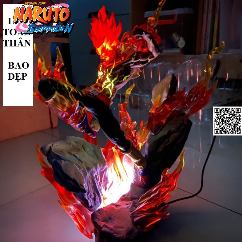 849 Mô hình Might Guy Resin Naruto thầy mái tóc mũ rơm thể thuật loại lớn (Phiên bản độc)