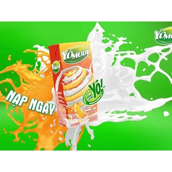 Lốc 4 Hộp Sữa Chua Uống Yomost 170ml