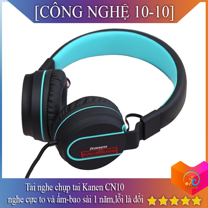 Tai Nghe Chụp Tai Kanen CNIP952 Bass Nghe Siêu Hay, Có Mic Thoại Chính Hãng