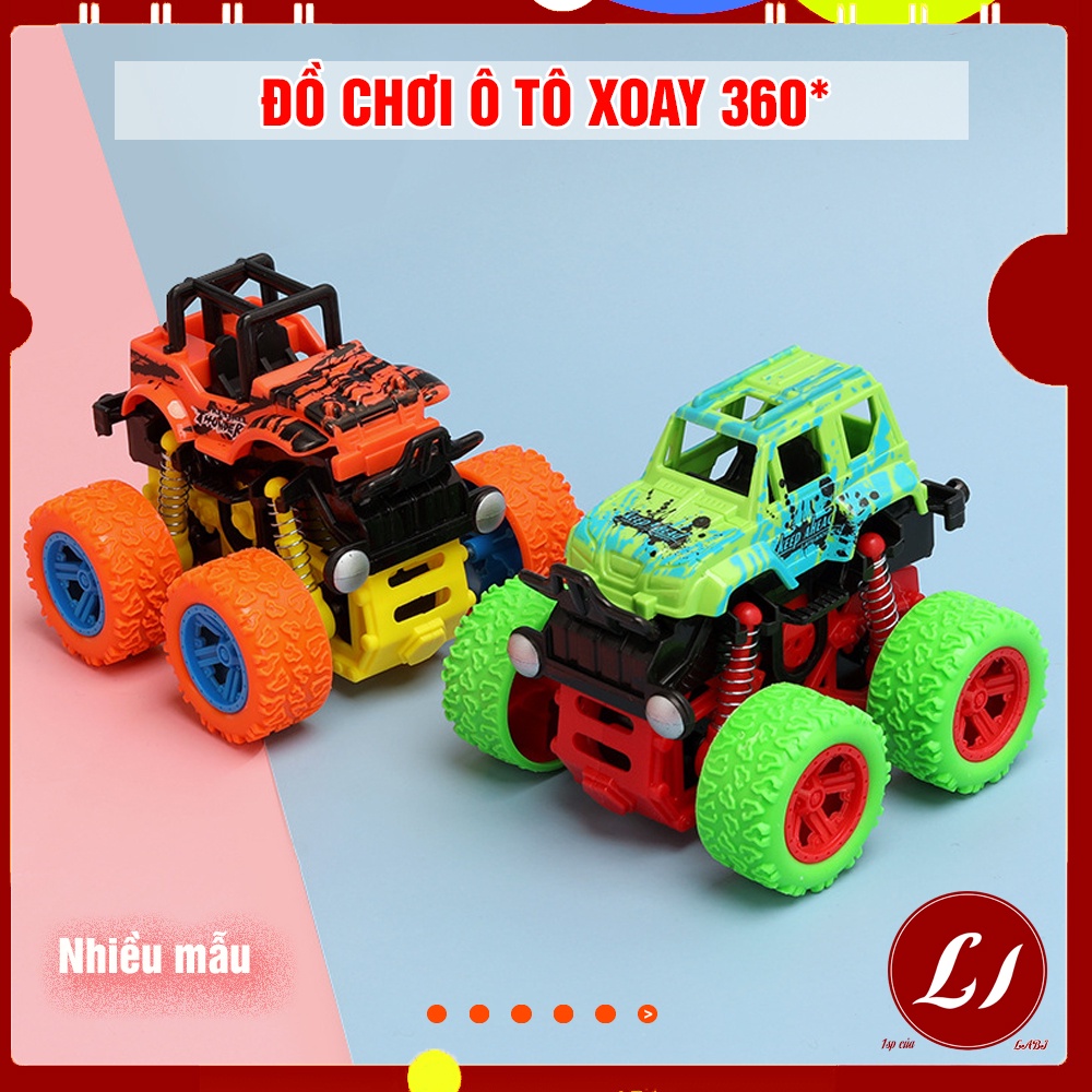 Đồ chơi XE bánh đà địa hình cho bé chơi, xe ô tô nhỏ
