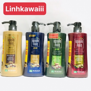 Dầu gội Nguyên Xuân Bồ Kết Dưỡng tóc Sạch gàu Giảm gãy rụng hương thơm ngát 350ML