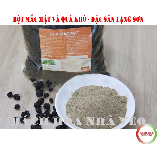 Bột quả mắc mật (móc mật), và quả mắc mật khô, Hàng Chuẩn Lạng Sơn KHÔNG PHA TẠP CHẤT, Hàng Vụ Mới