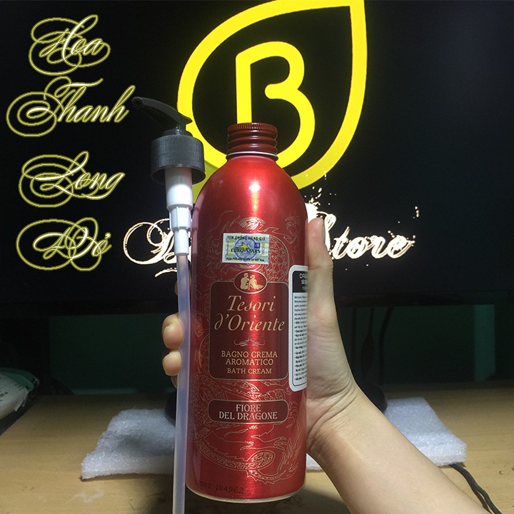 Sữa tắm xích huyền thoại- trắng da, hương nước hoa Tesori D'oriente  500ml- Có Vòi Kèm Theo | BigBuy360 - bigbuy360.vn