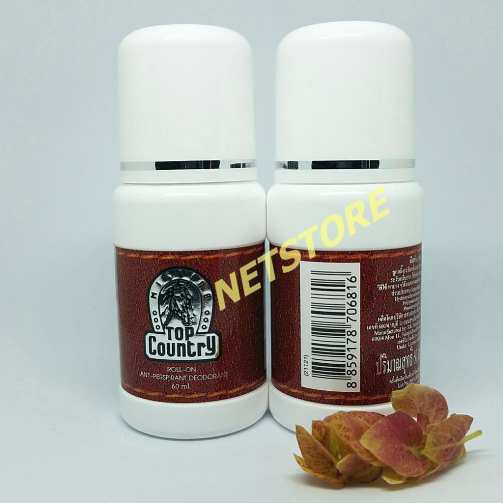 Lăn khử mùi nam nữ Top country Mistine 60ml Thái Lan