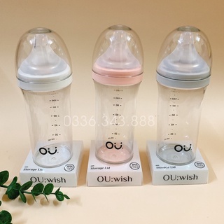 Bình sữa ou wish 140ml/260ml hàn quốc