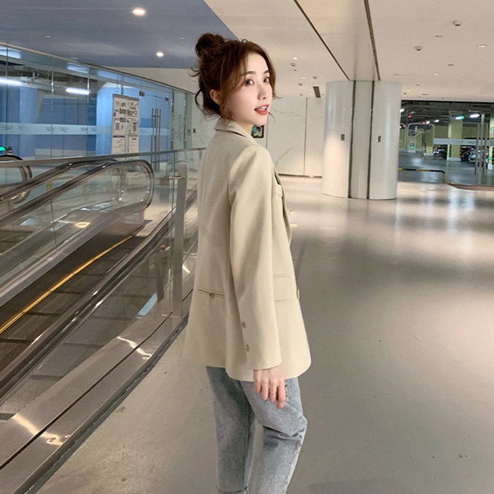 (Oder) Áo blazer túi giả phía sau trẻ trung năng động | BigBuy360 - bigbuy360.vn