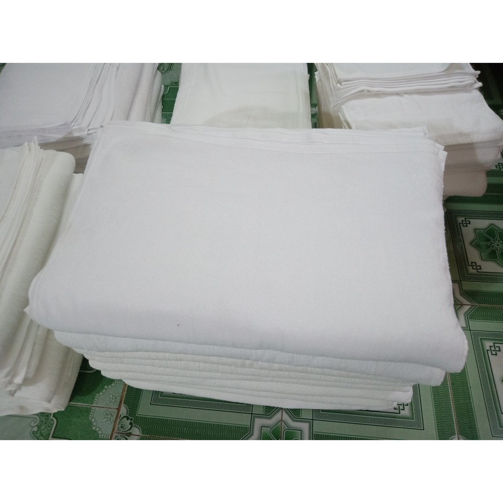 [320gr] Khăn tắm trắng khách sạn 100% cotton