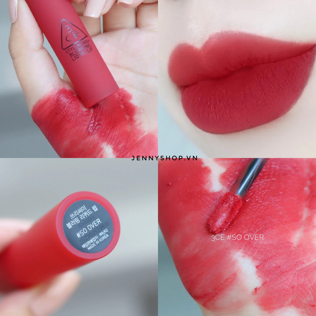 Son Kem Lì 3CE Blurring Liquid Lip