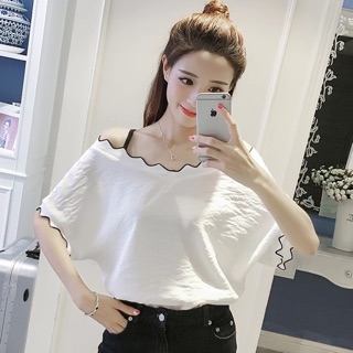 (Order kèm ảnh thật ) áo hai dây cánh dơi nữ tính