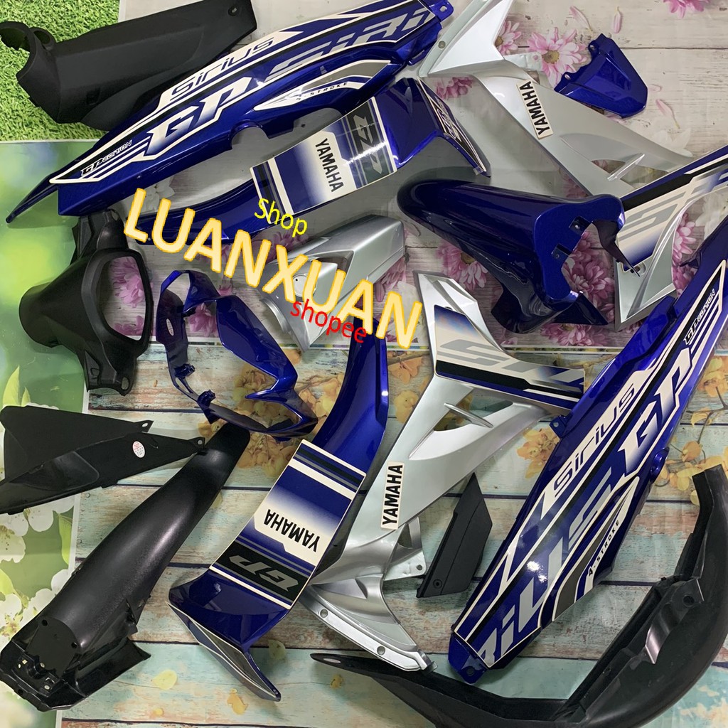 Bộ dàn áo SIRIUS- SIRIUS RC màu XANH DƯƠNG- nhựa nguyên sinh cao cấp