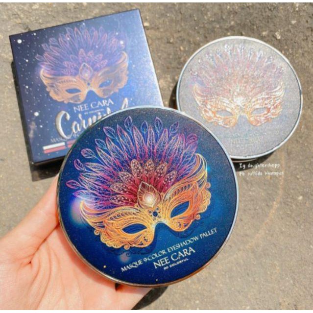 [ Chính Hãng ] Bảng mắt Neecara 9 ô Masque Thái Lan - Mẫu Mới