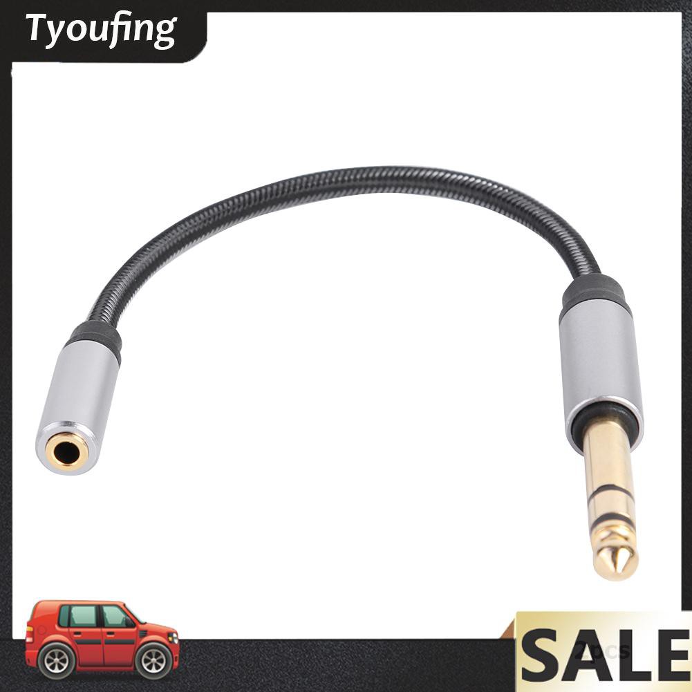 2 Cáp Chuyển Đổi Từ Cổng 3.5 mm Sang Giác Cắm 6.35mm Trs Nylon