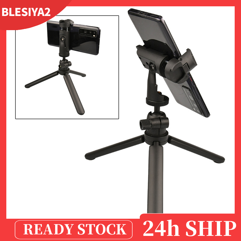 [BLESIYA2]Tabletop Mini Tripod Rotatable Phone Camera Stand Holder Selfies Sticks Rack