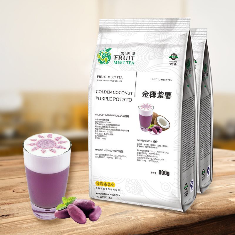 Bột khoai tím dừa (túi 800g)