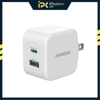 Củ sạc nhanh innostyle minigo pro iii usb-c 20w cho smartphone