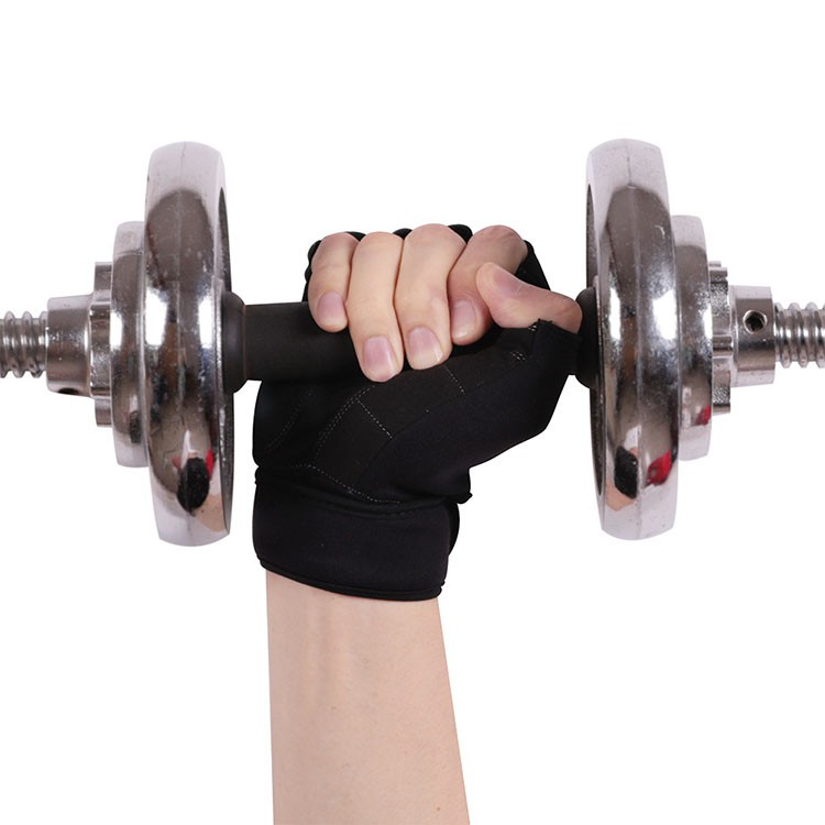 Găng tay tập gym kết hợp bảo vệ cổ tay thời trang cao cấp HD 05