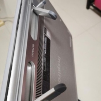 Giá Đỡ dán LAPTOP, MACBOOK, IPAD gấp gọn bằng nhôm điều chỉnh được chiều cao, đế tản nhiệt, kệ để, chân đế cho laptop