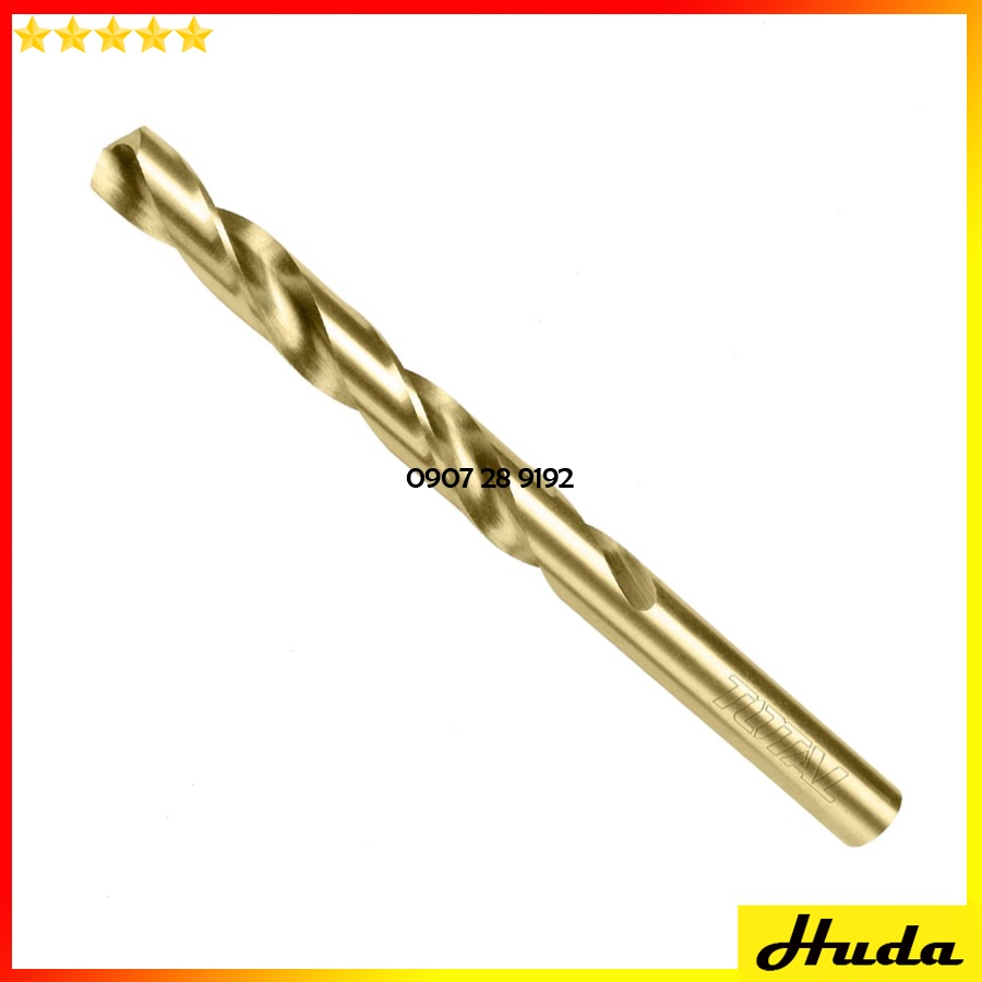 10 Mũi khoan sắt kim loại Total Ingco chất liệu thép cao cấp uio