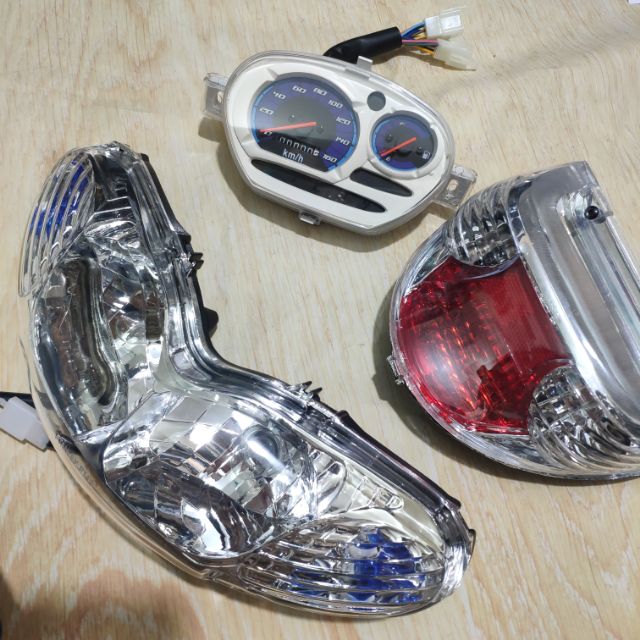 Cụm đèn hậu Đèn pha kèm bóng Đồng hồ tốc độ gắn zin cho xe JUPITER V
