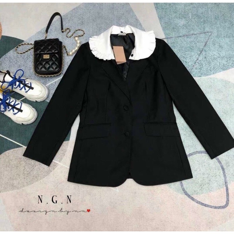 Áo vest cổ pha bèo tháo rời ( Hàng quảng châu ) | BigBuy360 - bigbuy360.vn