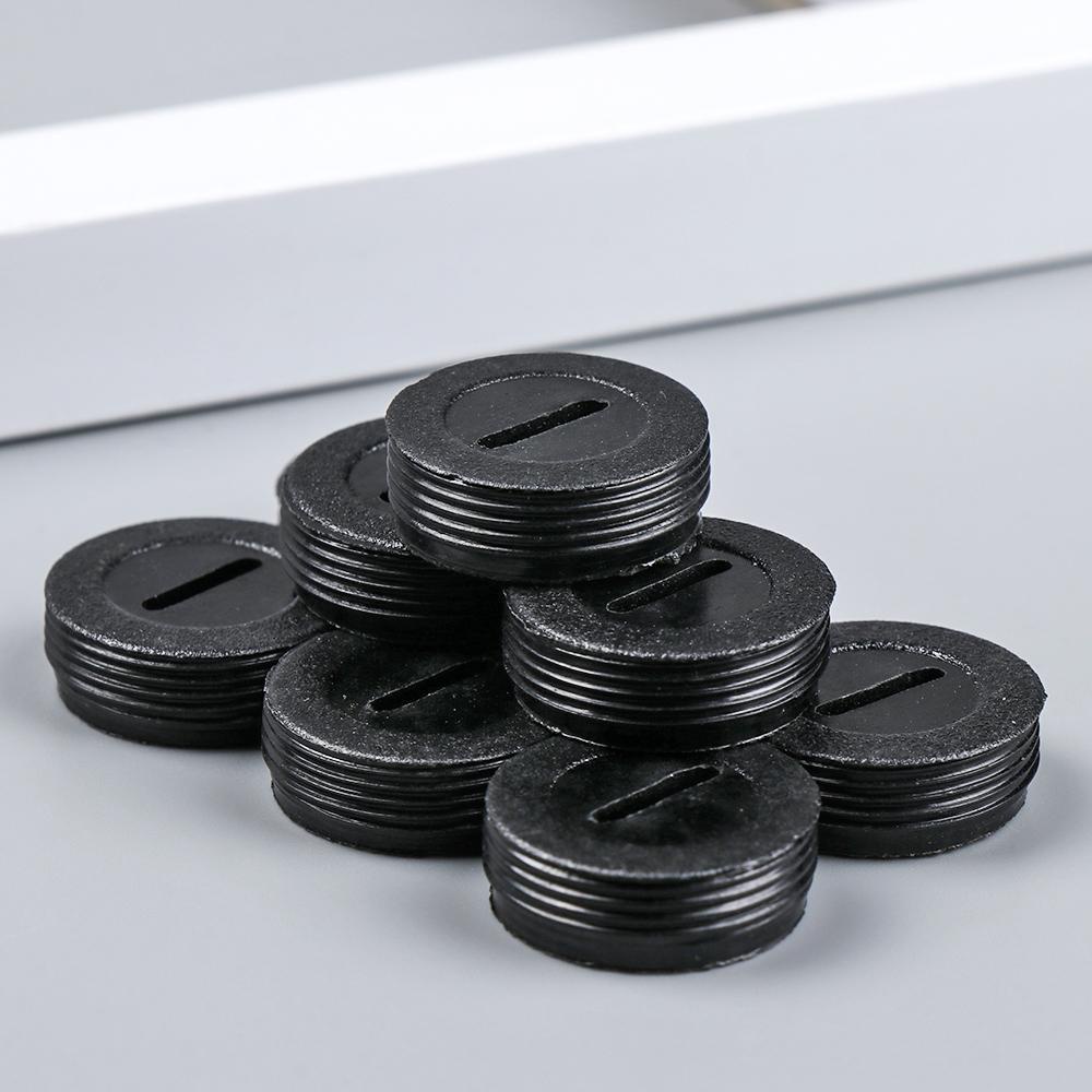 Set 10 Nắp Đậy Bàn Chải Đánh Răng Đường Kính 12mm Bằng Nhựa Carbon Ốp