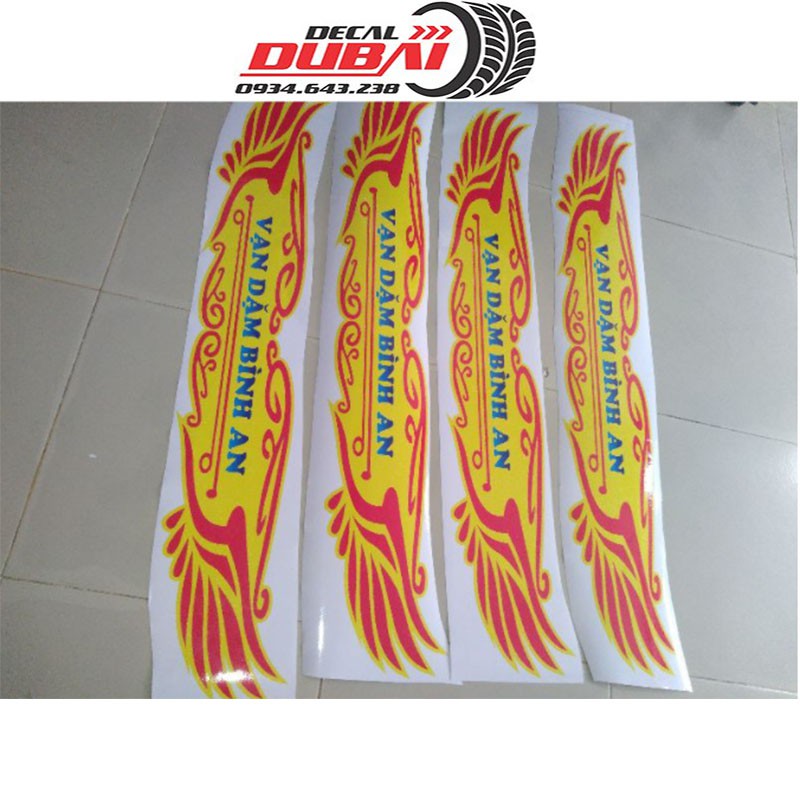 Tem Dán Kính Lái, Capo Vạn Dặm Bình An Cho Xe Tải, Xe Đầu Kéo