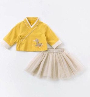 Sét váy Hanbok cho bé