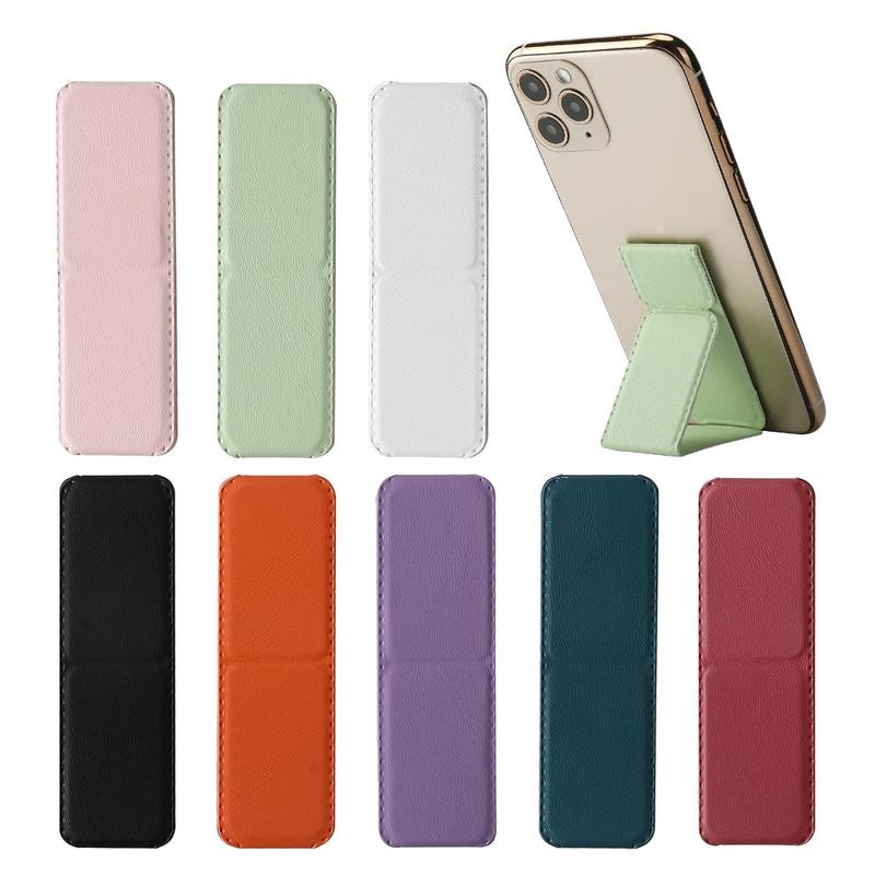 Giá Đỡ Điện Thoại Từ Tính Màu Trơn Dạng Kéo Đẩy Ngón Tay Sáng Tạo