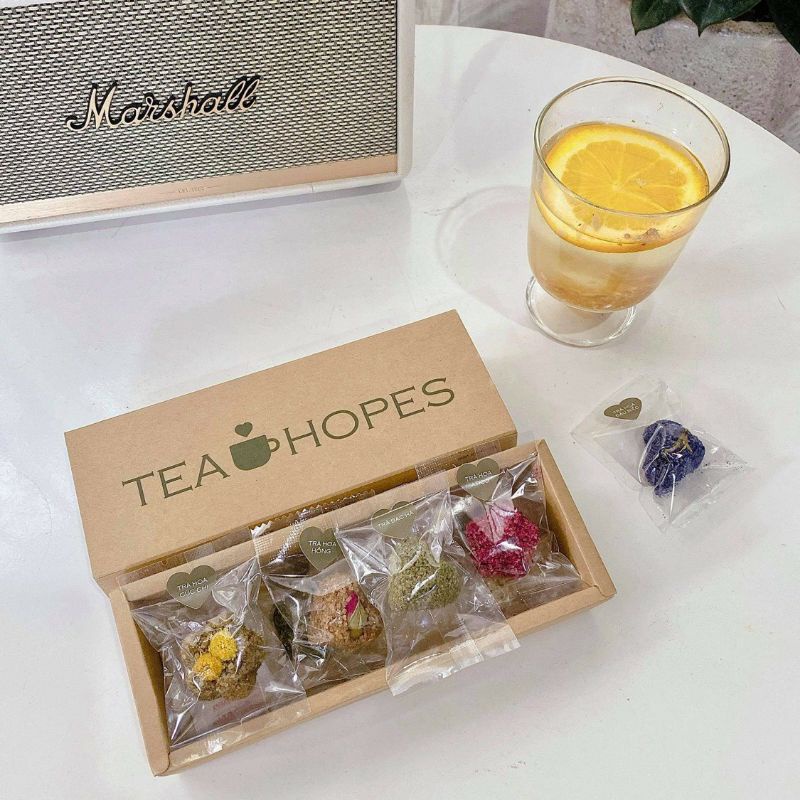 [HÀNG CAO CẤP] Tea Hopes - Trà viên hoa thảo mộc mix 8 vị - 105g | BigBuy360 - bigbuy360.vn