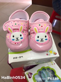 Giày tập đi cho bé 6-12M